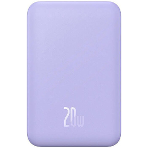 BASEUS MAGNETIC MINI POWER BANK 5000MAH 20W PURPLE
