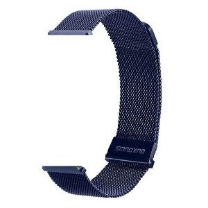 DUX DUCIS MILANESE STEEL MAGNETIC STRAP FOR SAMSUNG GALAXY WATCH/HUAWEI/HONOR/XIAOMI (22MM) BLUE