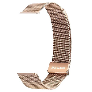 DUX DUCIS MILANESE STEEL MAGNETIC STRAP FOR SAMSUNG GALAXY WATCH/HUAWEI/HONOR/XIAOMI (22MM) GOLD