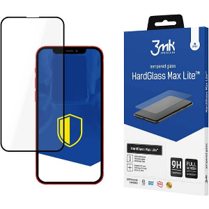 3MK HARDGLASS MAX LITE FOR IPHONE 13 PRO BLACK