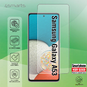 4SMARTS SECOND GLASS X-PRO CLEAR WITH MOUNT FRAME FOR SAMSUNG GALAXY A53