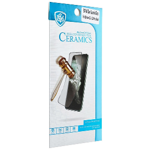 5D FULL GLUE CERAMIC GLASS FOR XIAOMI MI 11 LITE 4G / MI 11 LITE 5G BLACK