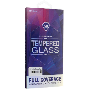 5D FULL GLUE TEMPERED GLASS FOR IPHONE 12 / 12 PRO (MATTE) BLACK