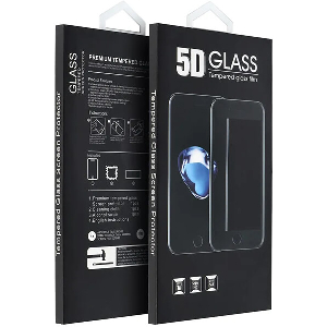 5D FULL GLUE TEMPERED GLASS FOR IPHONE 14 PRO MAX BLACK