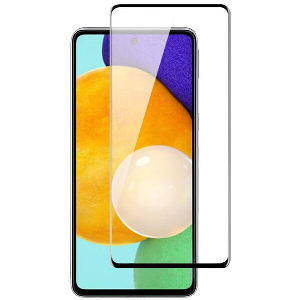 5D FULL GLUE TEMPERED GLASS FOR SAMSUNG GALAXY S21 FE BLACK