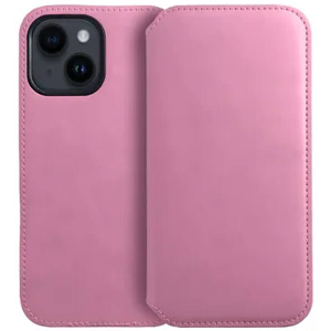 DUAL POCKET BOOK FOR IPHONE 15 PRO MAX LIGHT PINK