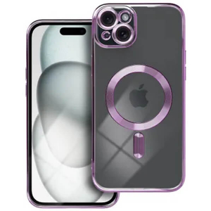 ELECTRO MAG COVER CASE WITH MAGSAFE FOR IPHONE 15 PLUS DEEP PURPLE