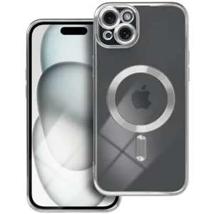 ELECTRO MAG COVER CASE WITH MAGSAFE FOR IPHONE 15 PLUS SILVER