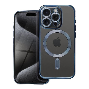 ELECTRO MAG COVER CASE WITH MAGSAFE FOR IPHONE 15 PRO BLUE TITANIUM
