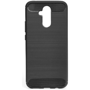 FORCELL CARBON BACK COVER CASE FOR HUAWEI MATE 20 LITE BLACK