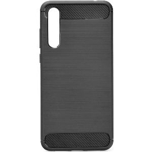 FORCELL CARBON BACK COVER CASE FOR HUAWEI P SMART Z BLACK