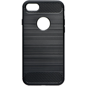 FORCELL CARBON BACK COVER CASE FOR SAMSUNG GALAXY A10 BLACK