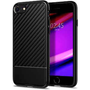 SPIGEN CORE ARMOR BLACK FOR IPHONE SE/8/7