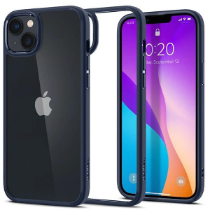 SPIGEN CRYSTAL HYBRID NAVY BLUE FOR IPHONE 14 PLUS