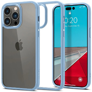 SPIGEN CRYSTAL HYBRID SIERRA BLUE FOR IPHONE 14 PRO MAX