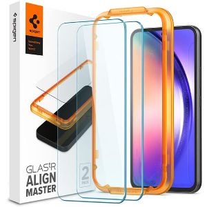 SPIGEN GLASS ALIGN MASTER CLEAR 2 PACK FOR SAMSUNG GALAXY A54 5G