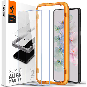 SPIGEN GLASS ALIGNMASTER 2 PACK CLEAR FOR GOOGLE PIXEL 7