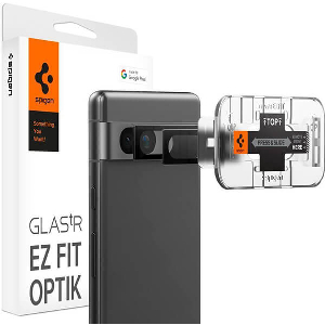 SPIGEN GLASS EZ FIT OPTIK 2 PACK BLACK FOR GOOGLE PIXEL 7A