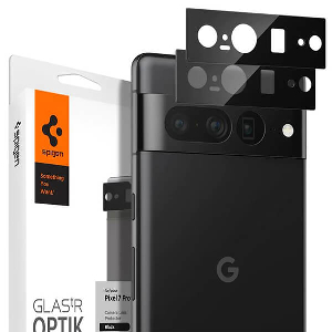 SPIGEN GLASS OPTIK 2 PACK BLACK GOOGLE PIXEL 7 PRO