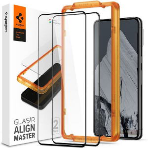 SPIGEN GLASS TR ALIGNMASTER 2 PACK FOR GOOGLE PIXEL 8 PRO
