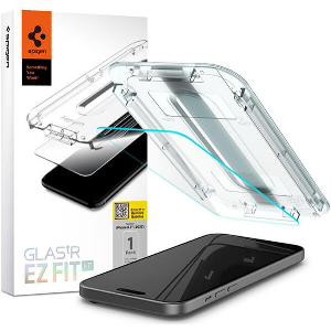 SPIGEN GLASS TR EZ FIT HD 1 PACK TRANSPARENCY FOR IPHONE 15 PLUS