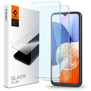 SPIGEN GLASS TR SLIM 2 PACK FOR SAMSUNG GALAXY A14 5G