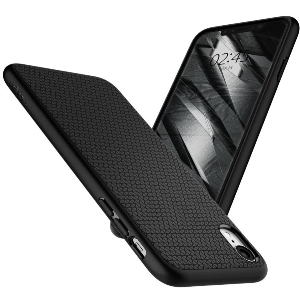 SPIGEN LIQUID AIR BACK COVER CASE FOR APPLE IPHONE XR BLACK