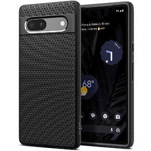 SPIGEN LIQUID AIR BLACK FOR GOOGLE PIXEL 7A