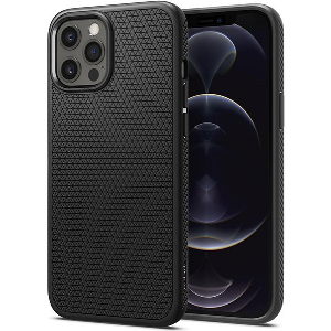 SPIGEN LIQUID AIR CASE FOR IPHONE 12 PRO MAX MATTE BLACK