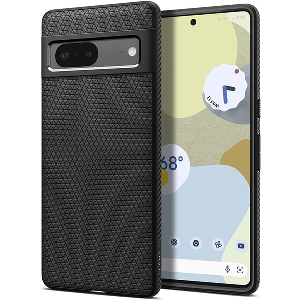 SPIGEN LIQUID AIR, BLACK FOR GOOGLE PIXEL 7