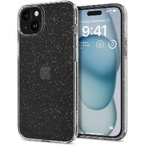 SPIGEN LIQUID CRYSTAL GLITTER CRYSTAL QUARTZ FOR IPHONE 15