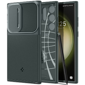 SPIGEN OPTIK ARMOR ABYSS GREEN FOR SAMSUNG GALAXY S23 ULTRA