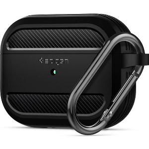 SPIGEN RUGGED ARMOR BLACK FOR AIRPODS PRO 2