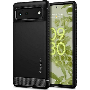 SPIGEN RUGGED ARMOR BLACK FOR GOOGLE PIXEL 6
