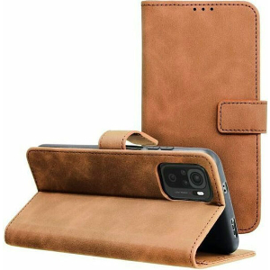 FORCELL TENDER BOOK CASE FOR XIAOMI REDMI 10C BROWN