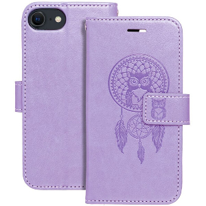 MEZZO BOOK CASE FOR IPHONE 7 / 8 / SE 2020 / SE 2022 DREAMCATCHER PURPLE