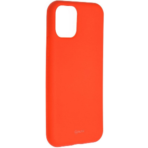 ROAR COLORFUL JELLY BACK COVER CASE FOR APPLE IPHONE 11 PEACH PINK