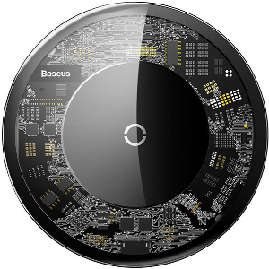 BASEUS WIRELESS QI CHARGER 15W SIMPLE 2 CRYSTAL