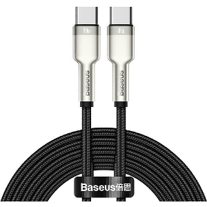 BASEUS CABLE CAFULE USB TYPE-C TO USB TYPE-C 100W 2M BLACK