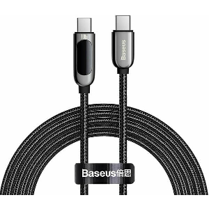 BASEUS DISPLAY CABLE TYPE-C TO TYPE-C 100W 2M BLACK