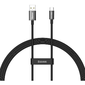 BASEUS SUPERIOR SERIES CABLE USB TO TYPE-C 65W PD 1M BLACK