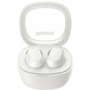 BASEUS BOWIE WM02 TWS TRUE WIRELESS HEADSET BLUETOOTH WHITE