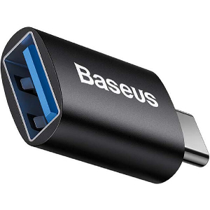 BASEUS INGENUITY SERIES MINI OTG ADAPTOR TYPE-C TO USB 3.1 BLACK