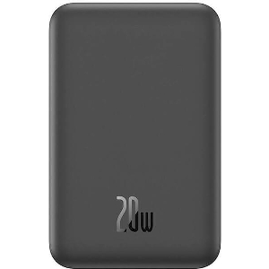 BASEUS MAGNETIC MINI WIRELESS POWER BANK 5000MAH 20W BLACK