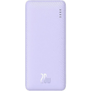 BASEUS POWER BANK AIRPOW FAST CHARGE 20000MAH 20W NEBULA PURPLE