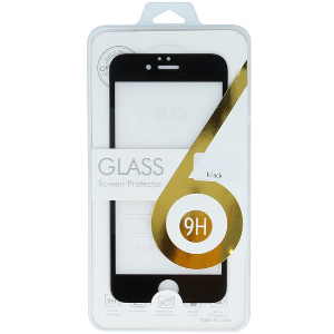 TEMPERED GLASS 5D FOR IPHONE 14 PRO 6.1 BLACK FRAME