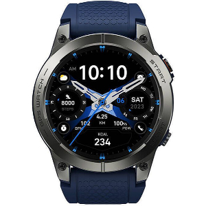 SMARTWATCH ZEBLAZE STRATOS 3 PRO 46MM WITH HEART RATE BLUE