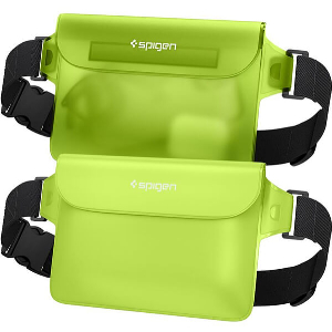 SPIGEN AQUA SHIELD WATERPROOF WAIST BAG A620 2 PACK CACTUS GREN