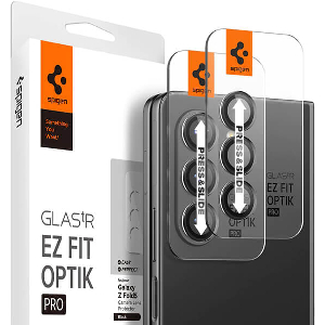 SPIGEN GLASS TR EZ FIT OPTIK PRO 2 PACK BLACK FOR SAMSUNG GALAXY Z FOLD5
