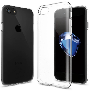 SPIGEN LIQUID CRYSTAL CLEAR BACK COVER CASE FOR APPLE IPHONE 7/8 TRANSPARENT